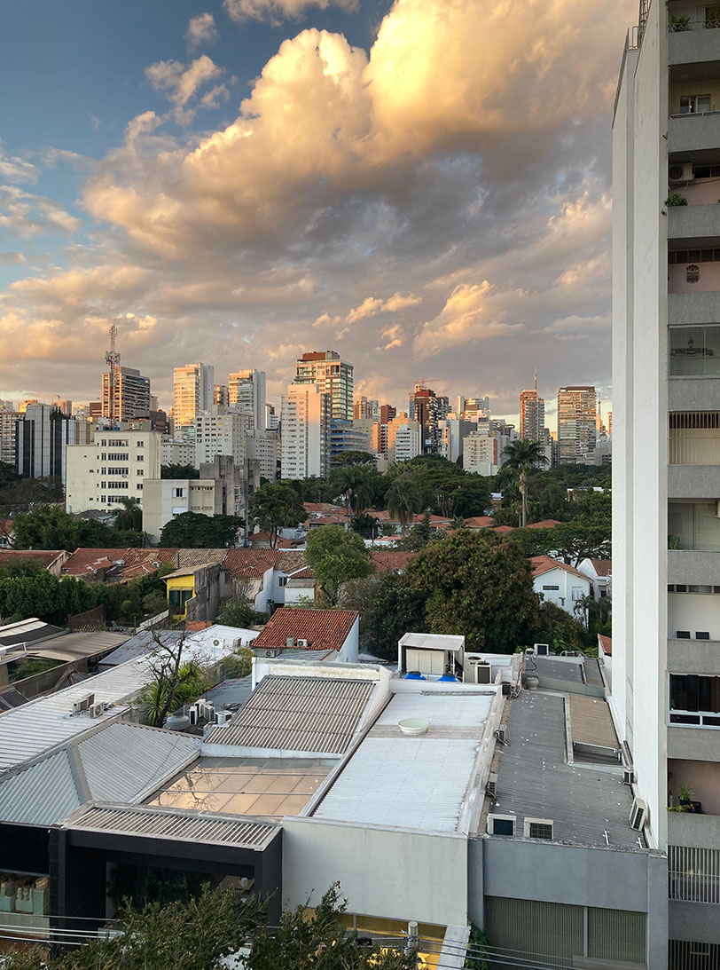 Brazil skyline